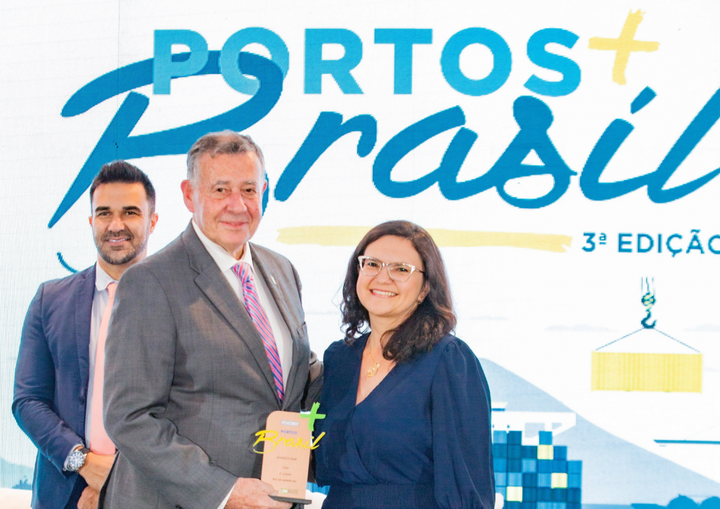 Docas do Rio recebe prêmio do Ministério da Infraestrutura por avanço no índice de gestão